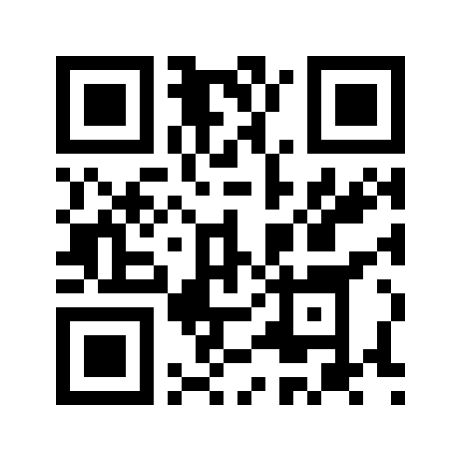 Sample QR code linking to the MenuNearMe QR information page
